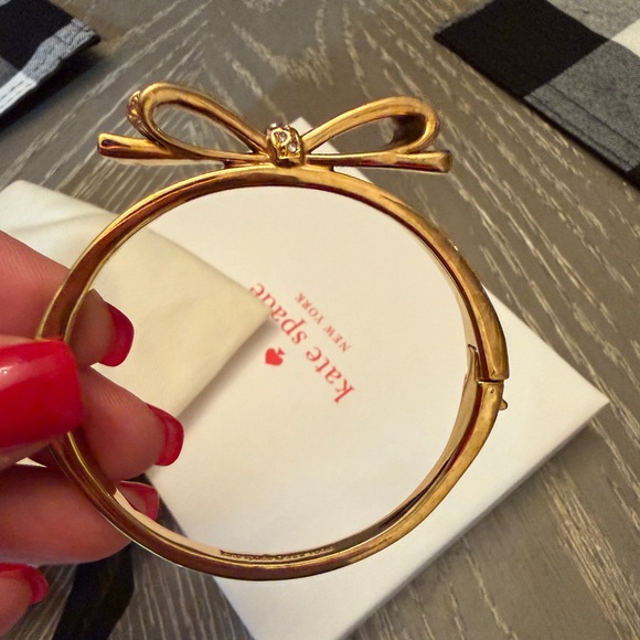 Kate Spade Gold Bow Accent Bracelet - Picture 2 of 9